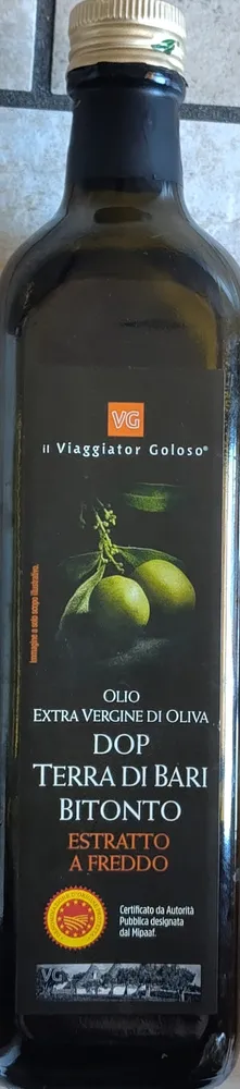 Olio extra vergine d’oliva DOP terra di Bitonto