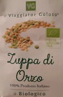 Zuppa d'orzo biologica