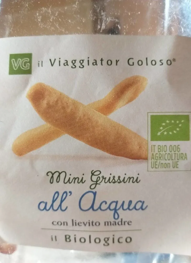 Mini grissini all'acqua