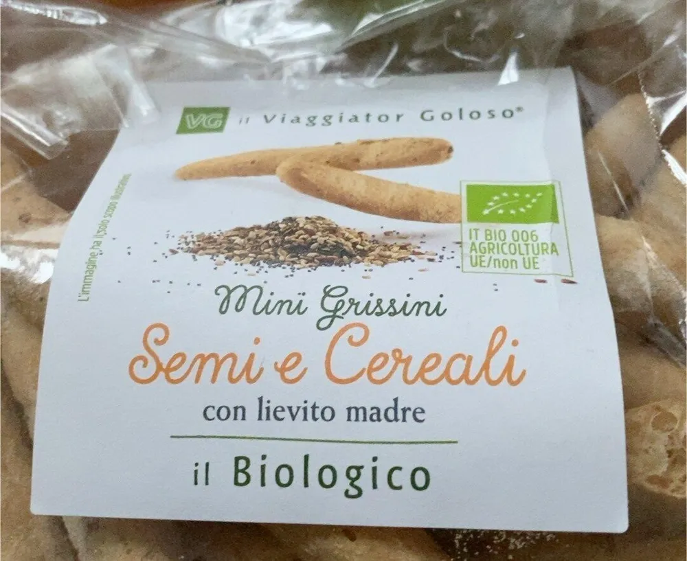 Mini grissini semi e cereali