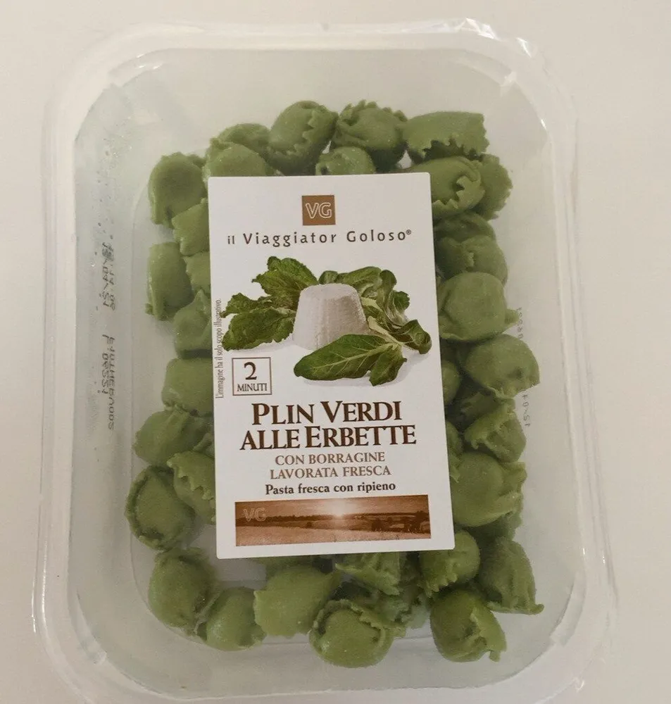 Plin verdi alle erbette