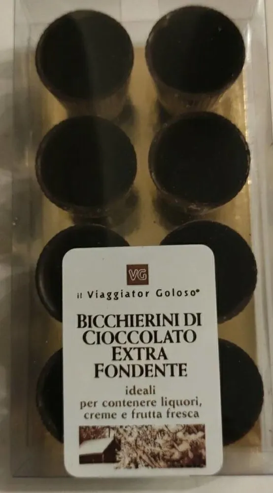 Bicchierini di cioccolato