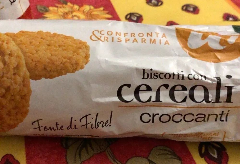 Biscotti con cereali