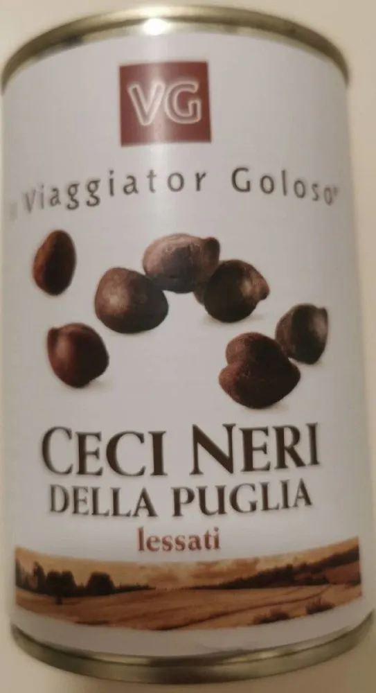 Ceci neri della Puglia lessati