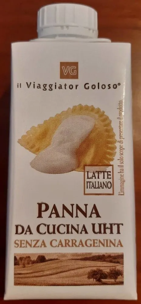 Panna da cucina UHT