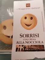 Sorrisi con crema alla nocciola