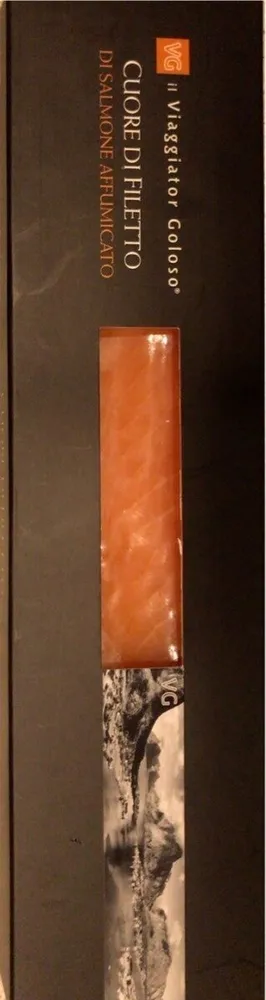 Cuore di filetto di salmone affumicato