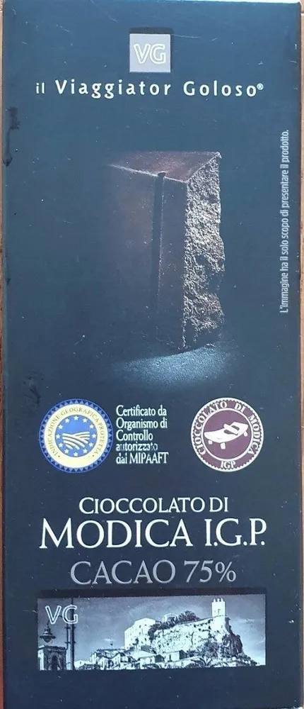 Cioccolato di Modica I.G.P. Cacao 75%