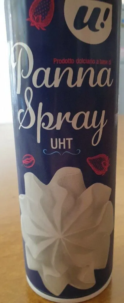 Panna spray UHT