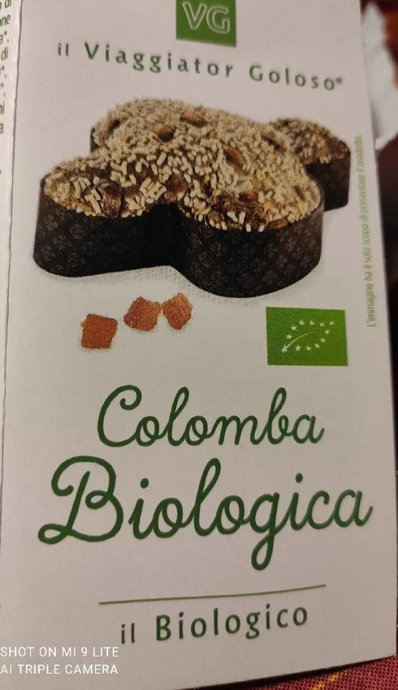Colomba biologica