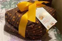 Colomba con gocce di cioccolato e albicocca