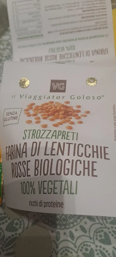 Pasta di lenticchie