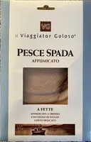 Pesce spada affumicato a fette