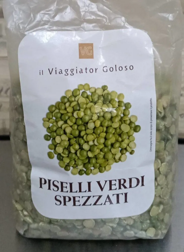 Piselli verdi spezzati