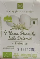 Uova bianche delle Dolomiti