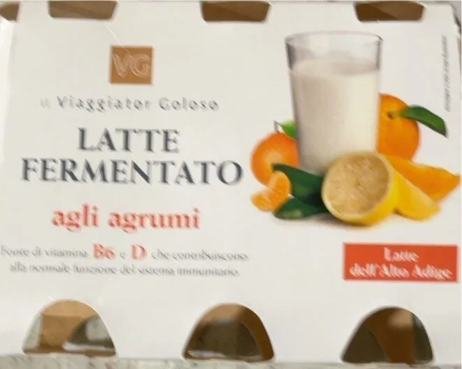 Latte fermentato agli agrumi