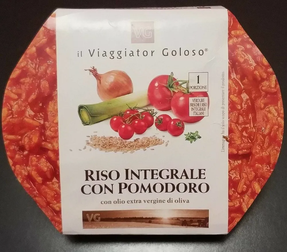 Riso integrale con pomodoro