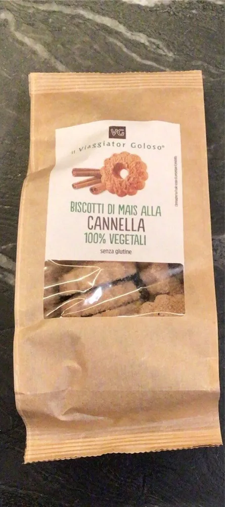 Biscotti di mais alla cannella