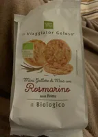 Mini gallette di mais con rosmarino non fritte