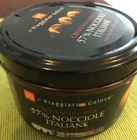 Crema spalmabile 57% Nocciole Italiane