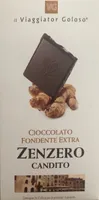 Cioccolato fondente extra zenzero candito
