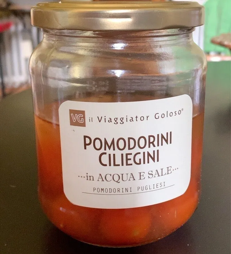 Pomodorini ciliegino acqua e sale