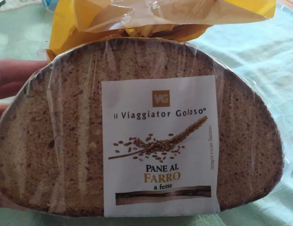 Pane al farro a fette