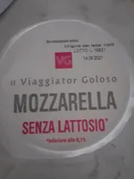 Mozzarella senza lattosio