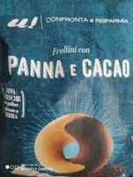 Frollini con panna e cacao