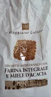 biscotti artigianali con farina integrale e miele d'acacia