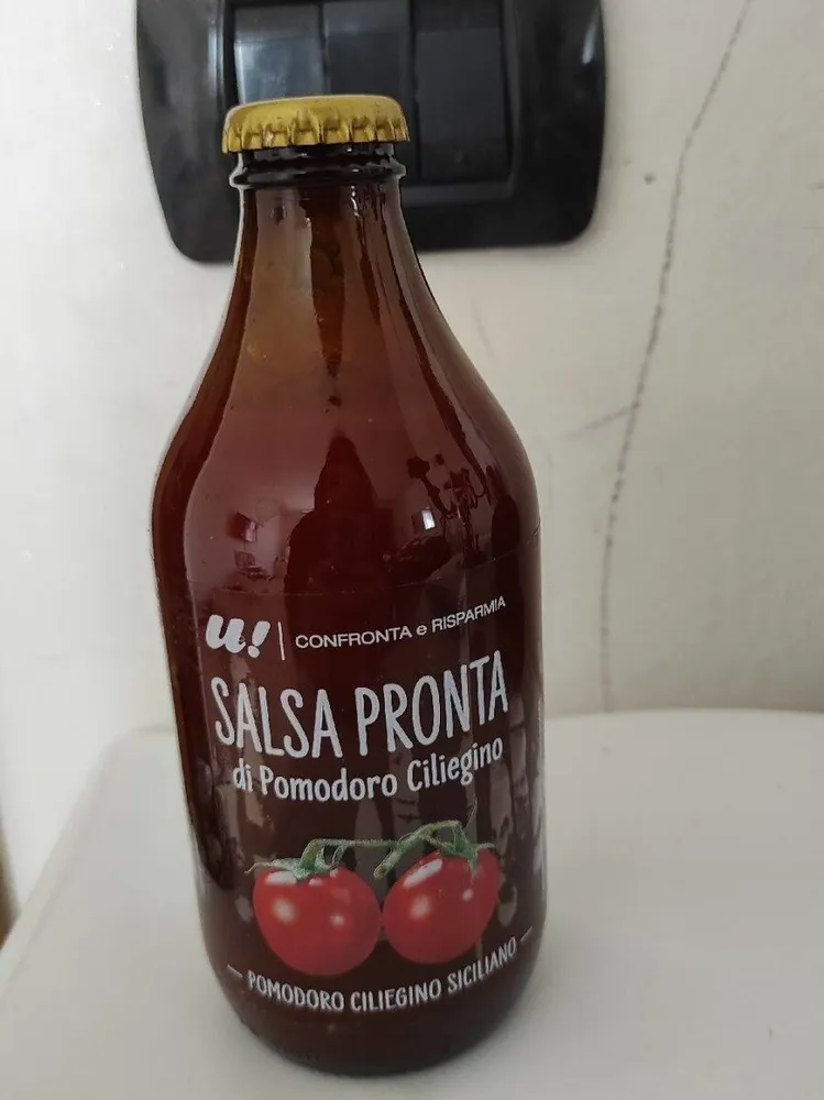Salsa pronta di pomodoro ciliegino