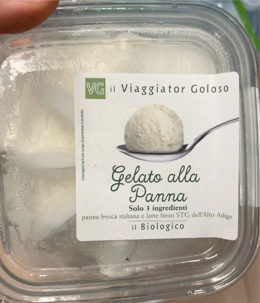 Gelato alla panna