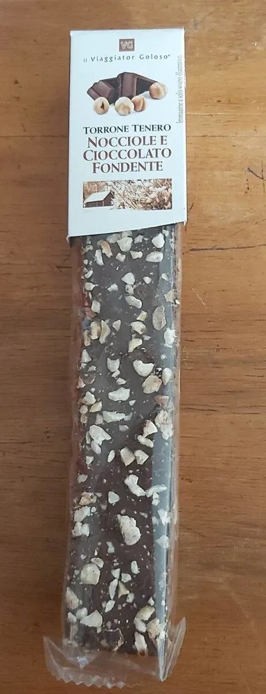 Torrone tenero - nocciole e cioccolato fondente