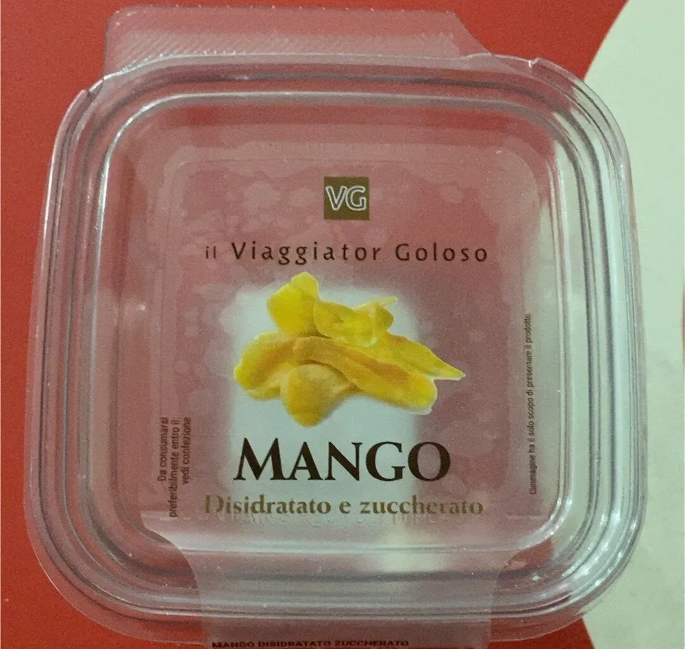 Mango disidratato e zuccherato