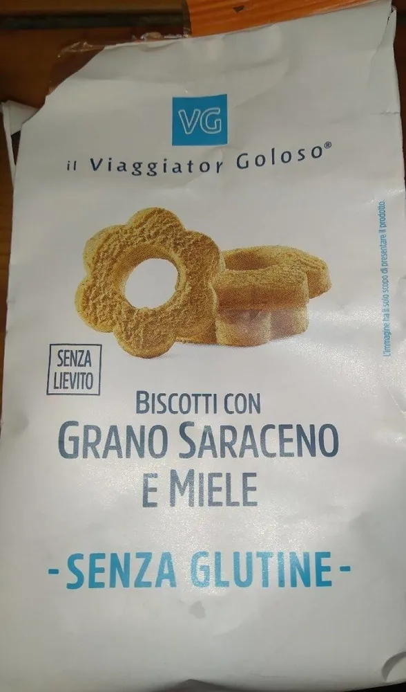 Biscotti con grano saraceno e miele