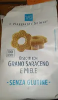 Biscotti con grano saraceno e miele