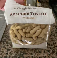 Arachidi tostate in guscio