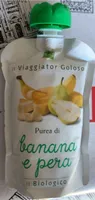 Purea banana e pera