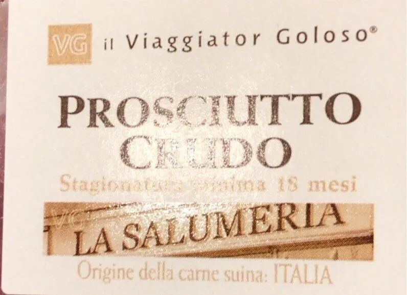 Prosciutto crudo