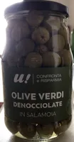 Olive verdi denocciolate in salamoia