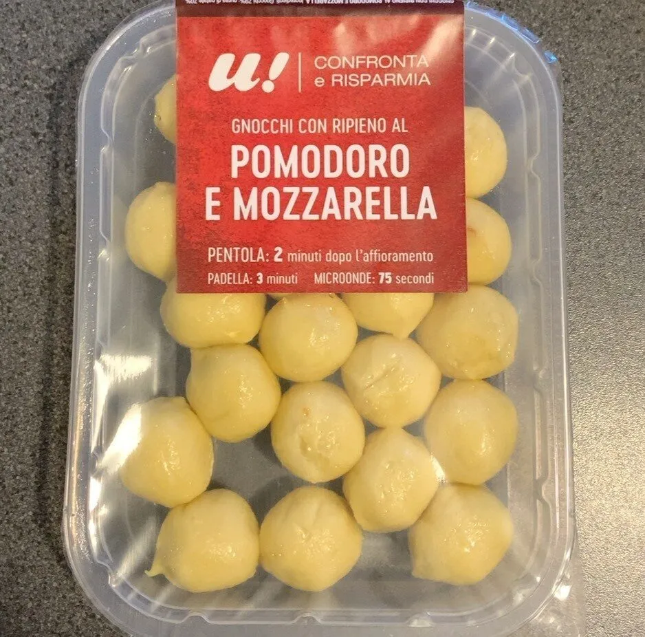 Gnocchi ripieno pomodoro/mozzarella