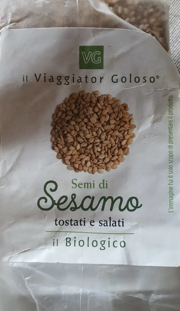 Semi di sesamo tostati e salati
