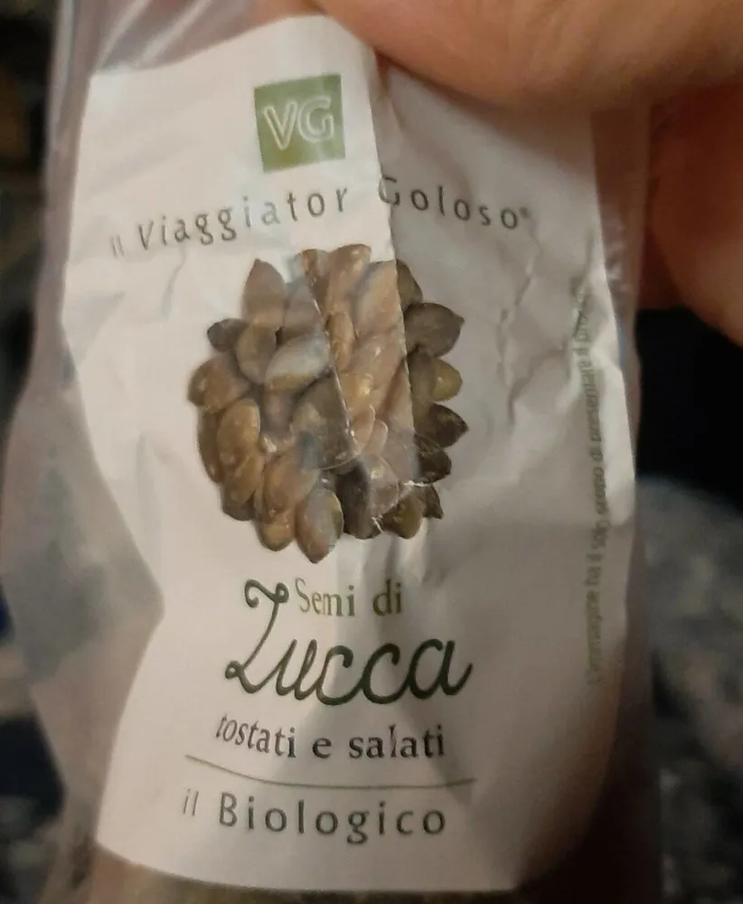 Semi di zucca tostati  e salati