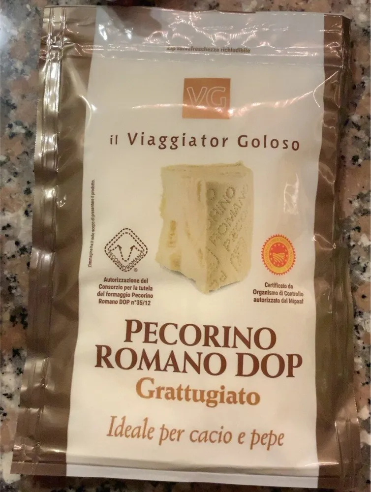Pecorino romano Dop grattuggiato