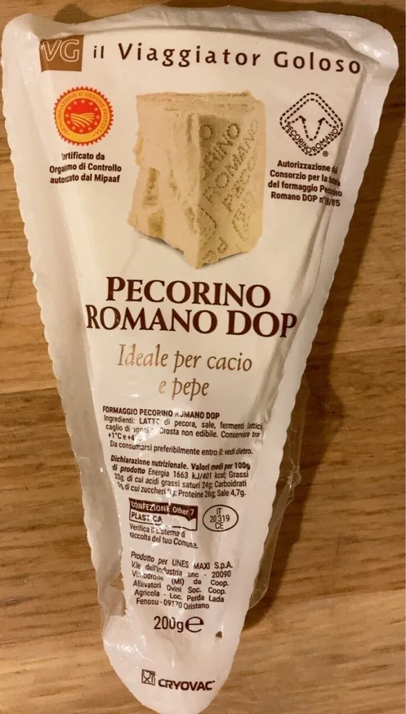 Pecorino Romano Dop