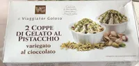 2 coppe di gelato al pistacchio