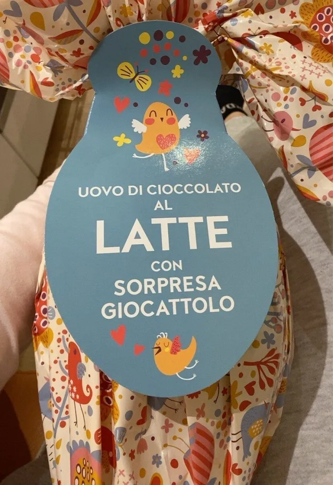 Uovo di cioccolato al latte