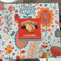 Colomba con pasta di arancia macinata candita