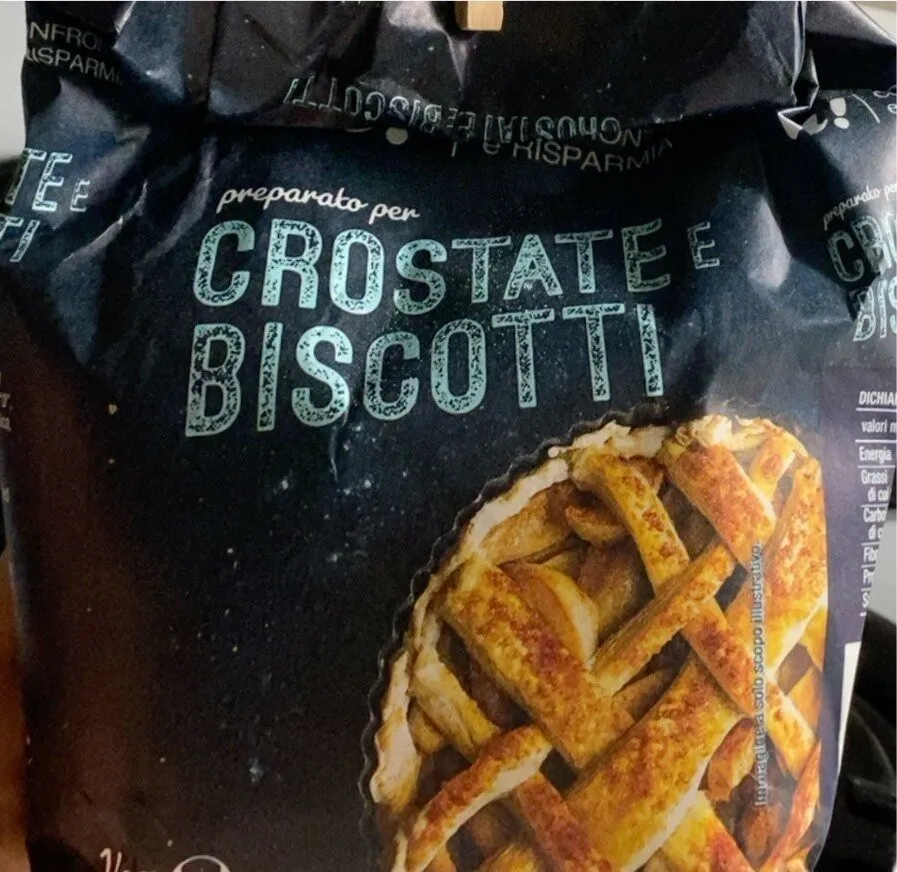 Preparato per crostate e biscotti