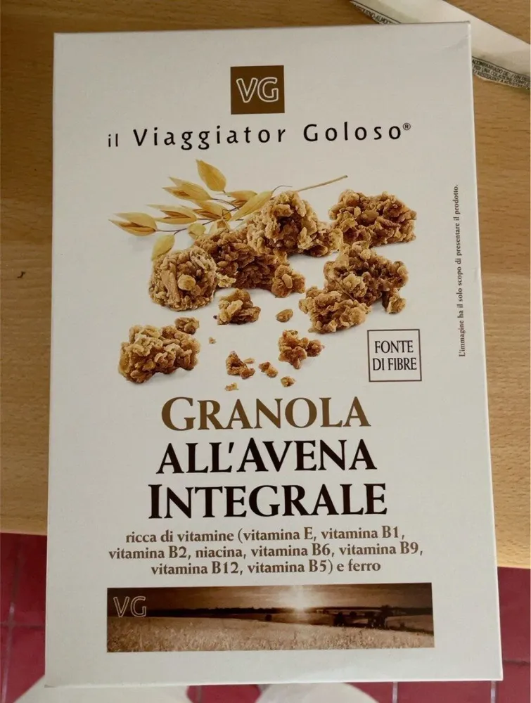 granola all’avena integrale